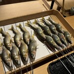 橦木町 しみず - 和良川天然鮎と馬瀬川天然鮎