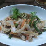 味の蔵どんつく - 牛もつ炒め