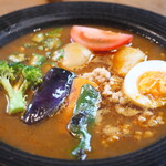 タンコトンコ - 納豆挽き肉カレー