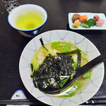 福政 - のり茶付け