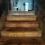 山梨レストラン メリメロ - 雰囲気ある階段