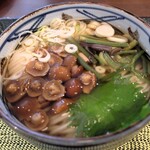 瀧さわ家 多賀城店 - なめこ山菜うどん※温