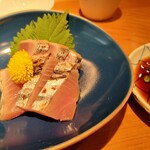 弁天山美家古寿司 - お造り「カツオ」