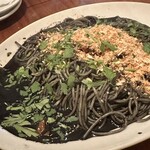 イタリア食堂　ジラソーレ - イカ墨のパスタ