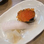 清寿司 - えんがわ、いくら