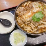 そば処 長岡屋 - すき焼きうどん