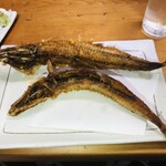 喫酒 フグさん - ニギス唐揚げ  コレが旨し〜