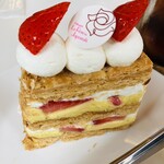 ラ・ローズ・ジャポネ - イチゴのミルフィーユ
