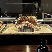 たでの葉 - 囲炉裏で鮎