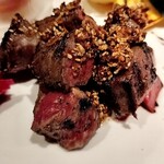 山梨レストラン メリメロ - 焼き加減はレア