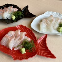 だし屋 おわん - 鯛のお刺身！