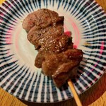 神田西口 もつ焼のんき - 名物しおたれです