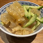 楽関記 - クラゲの酢の物@660