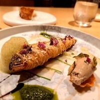 オルタンシア - ⚫「和歌山  鮎  加賀太胡瓜  モロヘイヤ～伝統とはしり～」