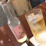 京懐石 美濃吉 - 飲み物は梅サイダーを