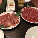 黒毛和牛焼肉 うしくろ - ロース、カルビ