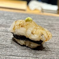名駅 鮨 天野 - 白エビ