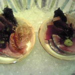 神保町 傳 - 6500円コース3造り_本日仕入れの鮮魚