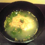 神保町 傳 - 6500円コース7食事_鯛茶漬け