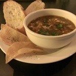 北出食堂 - トルティーヤスープ