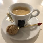 PIZZA LINDA - ランチコース：２２００円 （前菜、ピザ、ドリンク付き。マルゲリータとエスプレッソを選択。）のエスプレッソ