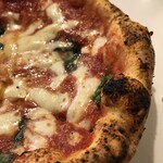 PIZZA LINDA - ランチコース：２２００円 （前菜、ピザ、ドリンク付き。）のマルゲリータ
