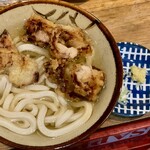 うどん酒場 でべそ - 薬味は別皿で
