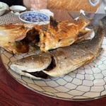 魚山人 - ブダイとイサキの焼き魚