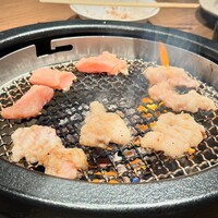 焼肉あきら - 上ミノ塩・シマチョウ