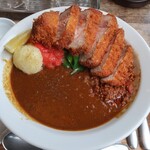 ブラウンオニオンカレーファクトリー - ・「2種のカレー ロースかつB(¥2280)」