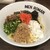 麺浪漫 - 料理写真:背脂そば　800円　＋　大盛（＋50g） 100円