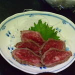 吾妻屋旅館 - 牛肉の炙り