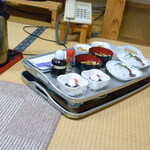吾妻屋旅館 - 部屋食です。
