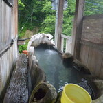 吾妻屋旅館 - 貸切風呂　3人くらいは入れる大きさ