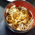 吾妻屋旅館 - なめこ蕎麦