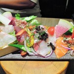 ミアスタンド - ②鮮魚のカルパッチョ