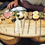 ミアスタンド - ④人気串の盛り合わせ