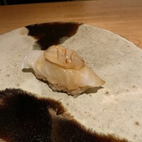 鮨処 石ばし - ひらめ　昆布締め