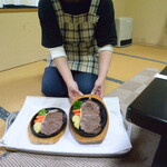吾妻屋旅館 - いよいよステーキ登場！！