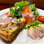 エルバッチャ - 前菜の盛り合わせ