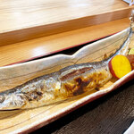 旬彩 ごちそう - 焼き魚定食（サンマ）