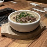 肉のひぐち直営焼肉 安福 - 牛うどん