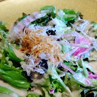 鉄板焼 天 本丸 - ズワイガニのサラダ