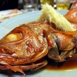 大衆料理　川治 - 金目鯛煮付け