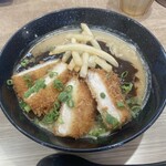 とんかつ 華菜 - 料理写真:まんぷくチキンかつカレーらーめん 1050円