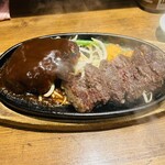 1ポンドのステーキハンバーグ タケル - 