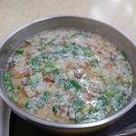 永和世紀豆漿大王  - 鹹豆漿（シェントウジャン