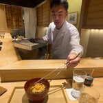 日本橋 蕎ノ字 - 静岡　在来種　蕎麦　桜えびかき揚げ