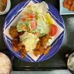四季の湯温泉 - チキン南蛮定食