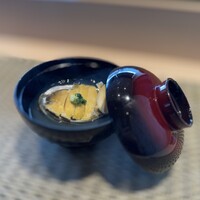 天寿し 横浜店 - アワビの吸い物